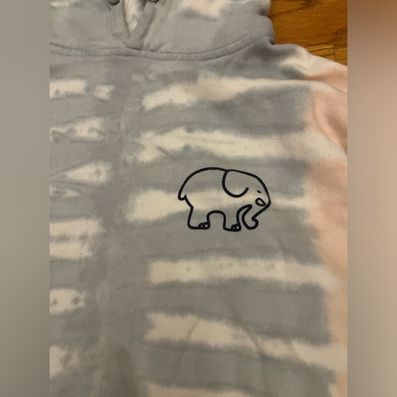 XL tie-dye Ivory Ella Sweatshirt - Picture 10 of 12